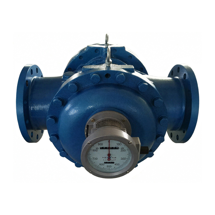 LLT Series Spiral Rotor Positive Displacement Flow Meter for bulk flow ...